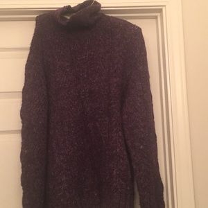Polo by Ralph Lauren Men's dark purple sweater.
